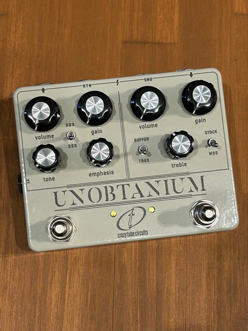 ギター crazy tube circuits UNOBTANIUMUN