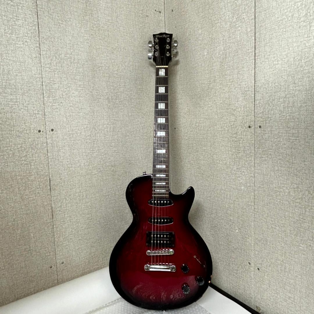 【ジャンク扱い】GrassRoots　ギター　レッド・ブラックグラデーション