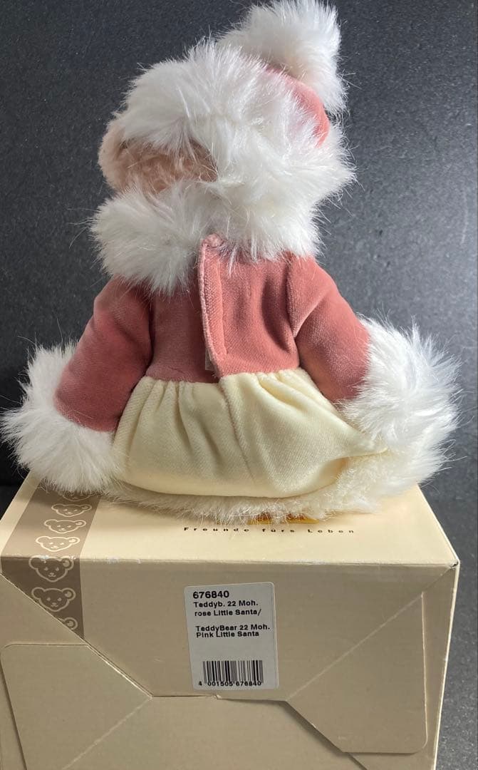 世界に1000体 STEIFF シュタイフ テディベア クリスマスTiffany