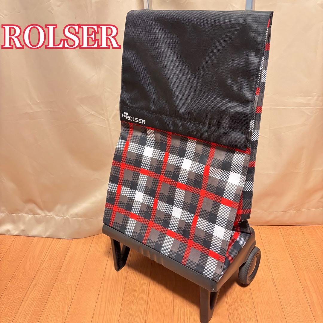 ロルサー Plegamatic 折りたたみ式 ショッピングカート 軽量 大容量