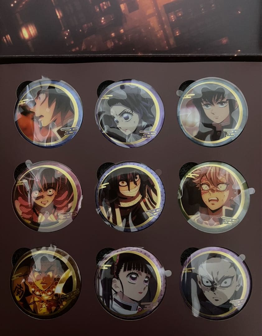 鬼滅之刃✖️ピザハット 缶バッジセット 9個入り