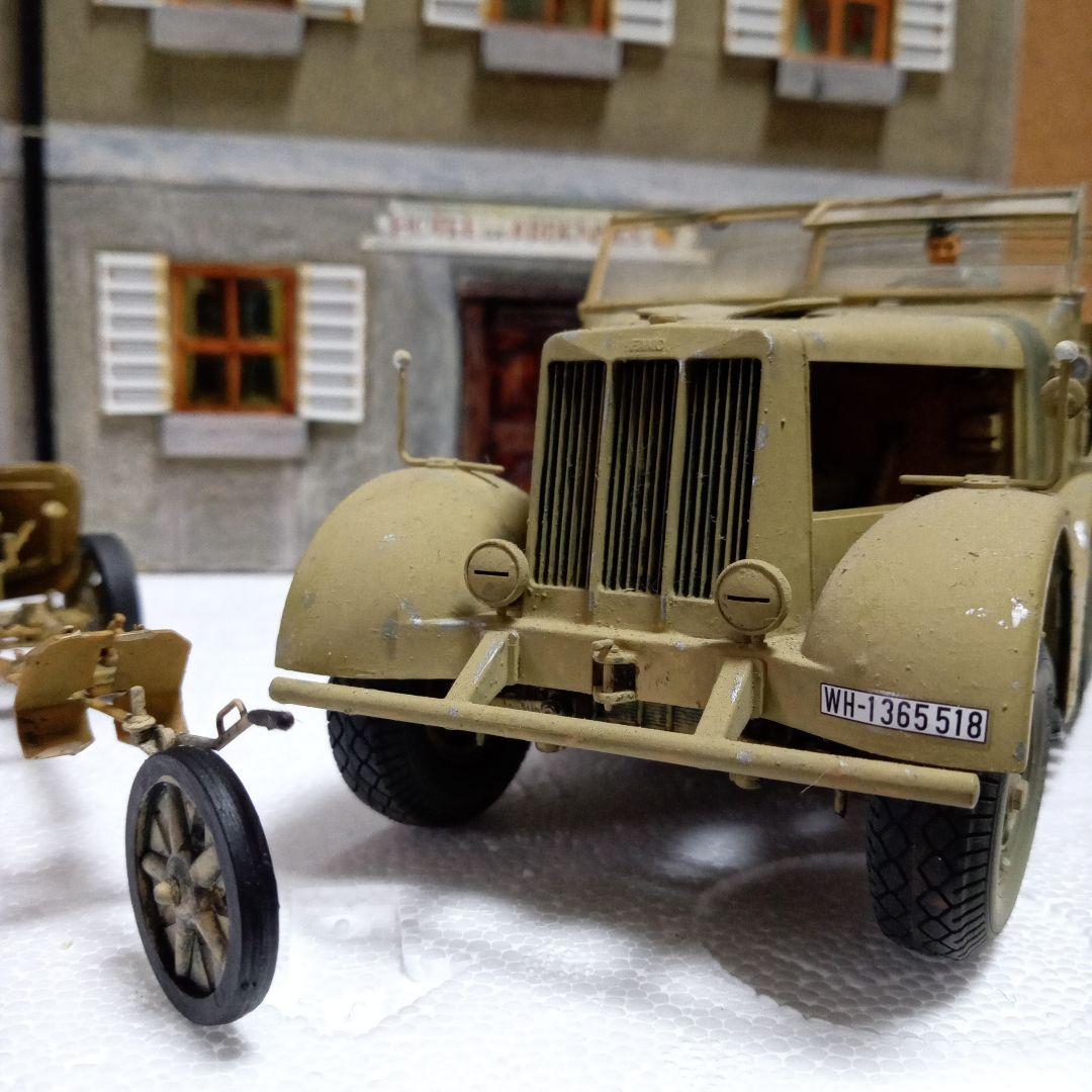 タミヤ・イタレリ　ドイツ軍用車輌等　1／35　ジオラマ用