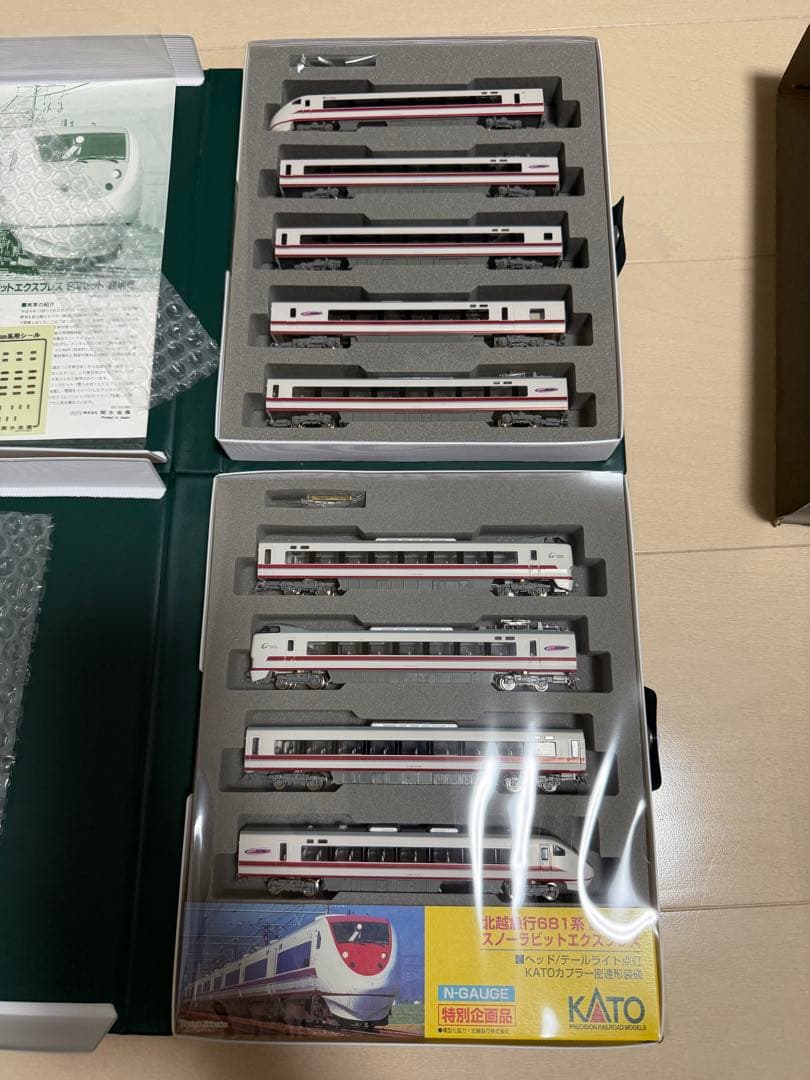 KATO 10-381 681系スノーラビットエクスプレス　9両編成ABセット
