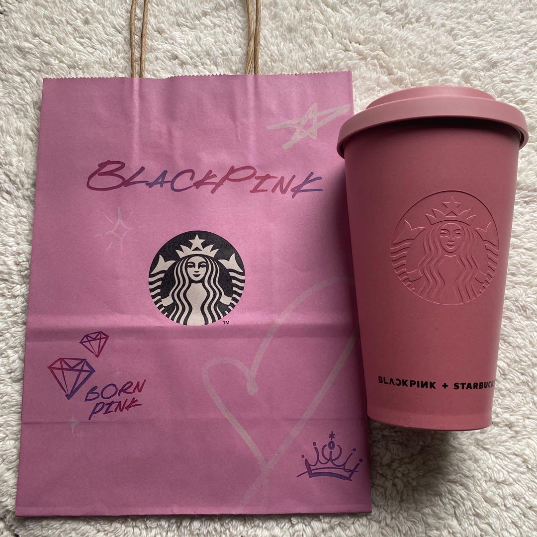 【日本未発売】スターバックスx BLACKPINK タンブラー紙袋付