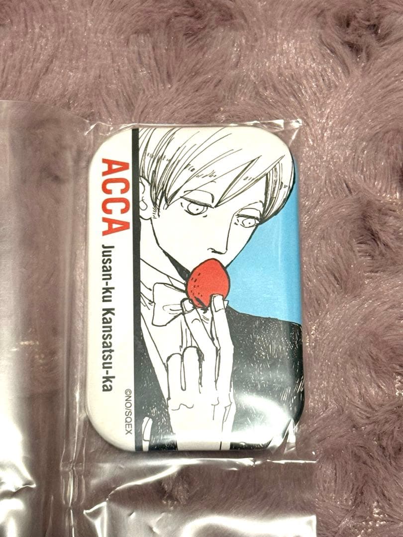 ACCA13区監察課　カフェ　ジーン　缶バッジ