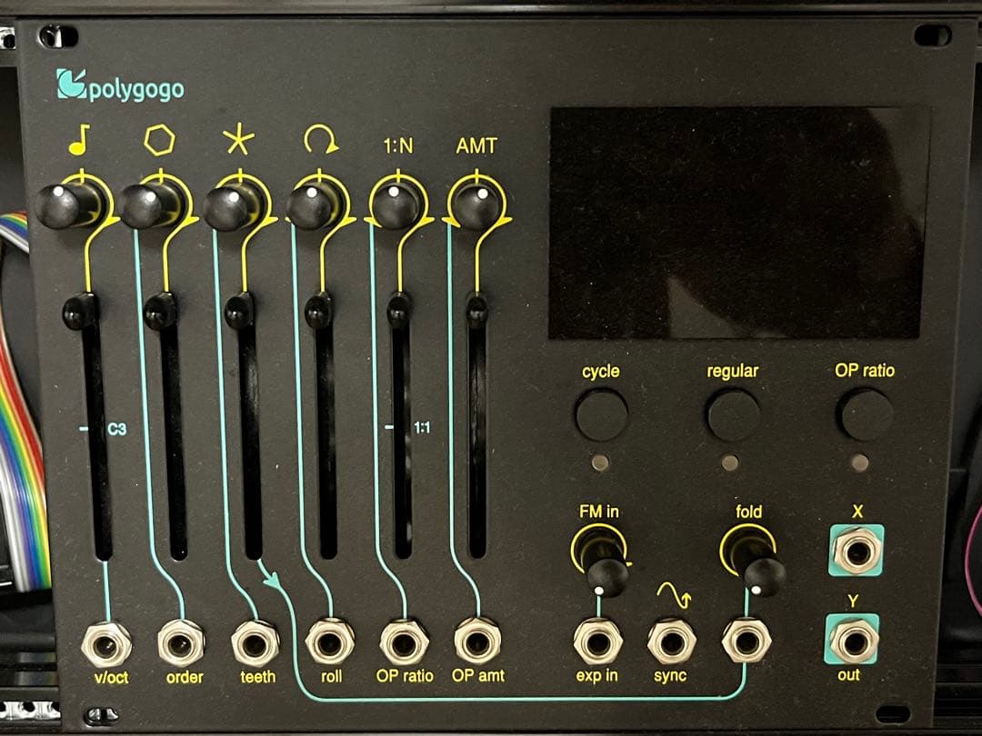 polygogo モジュラーシンセサイザー