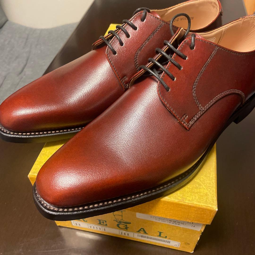 REGAL V059 260 ブラウン ビジネスシューズ