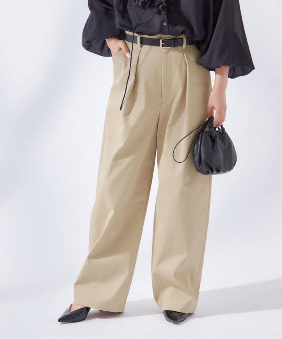 新品！JOURNAL STANDARD L'essage CPタックチノパンツ