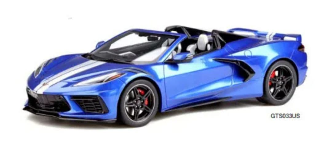 1/18 シボレー コルベット スティングレイ コンバーチブル 2021