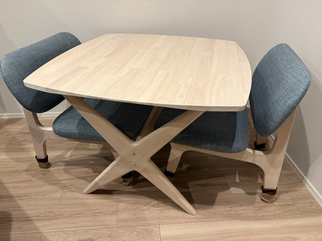 kuma 引き取り限定　横浜川崎周辺　ニトリ　2人用　ダイニングセット