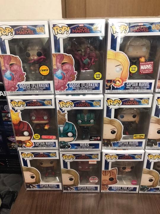 キャプテンマーベル　funko POP