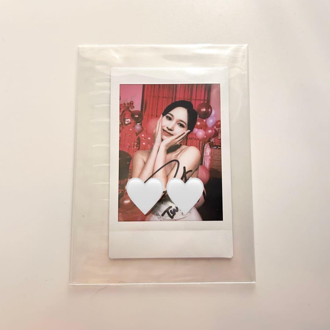 twice 直筆サイン チェキ ミナ