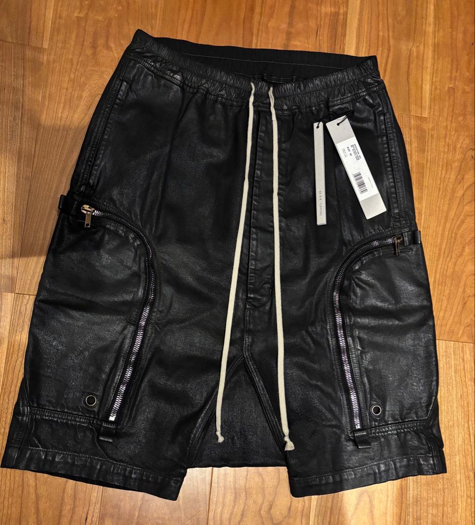 希少 RICK OWENS BAUHAUS POD BLACK WAX 48