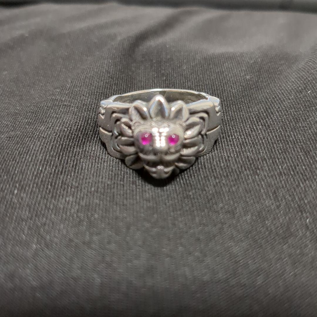 NAGUALルビーの瞳リング