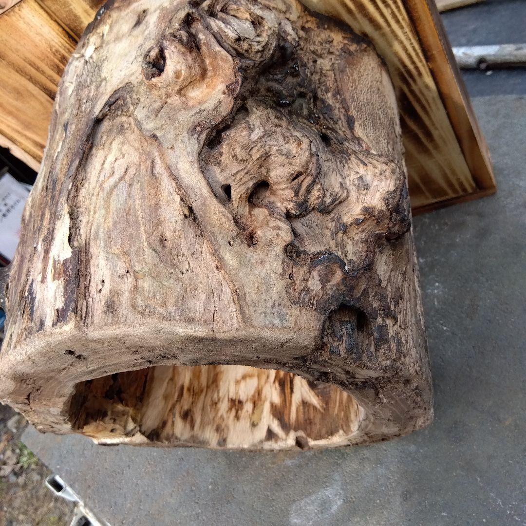 天然木 昆虫採集道具 日本みつばち誘引待ち箱のベース