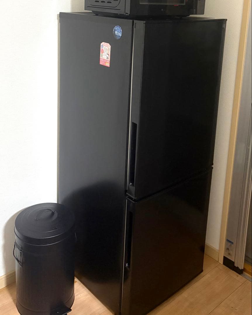 Nitori 冷蔵庫 NTR-140BK (ブラック)