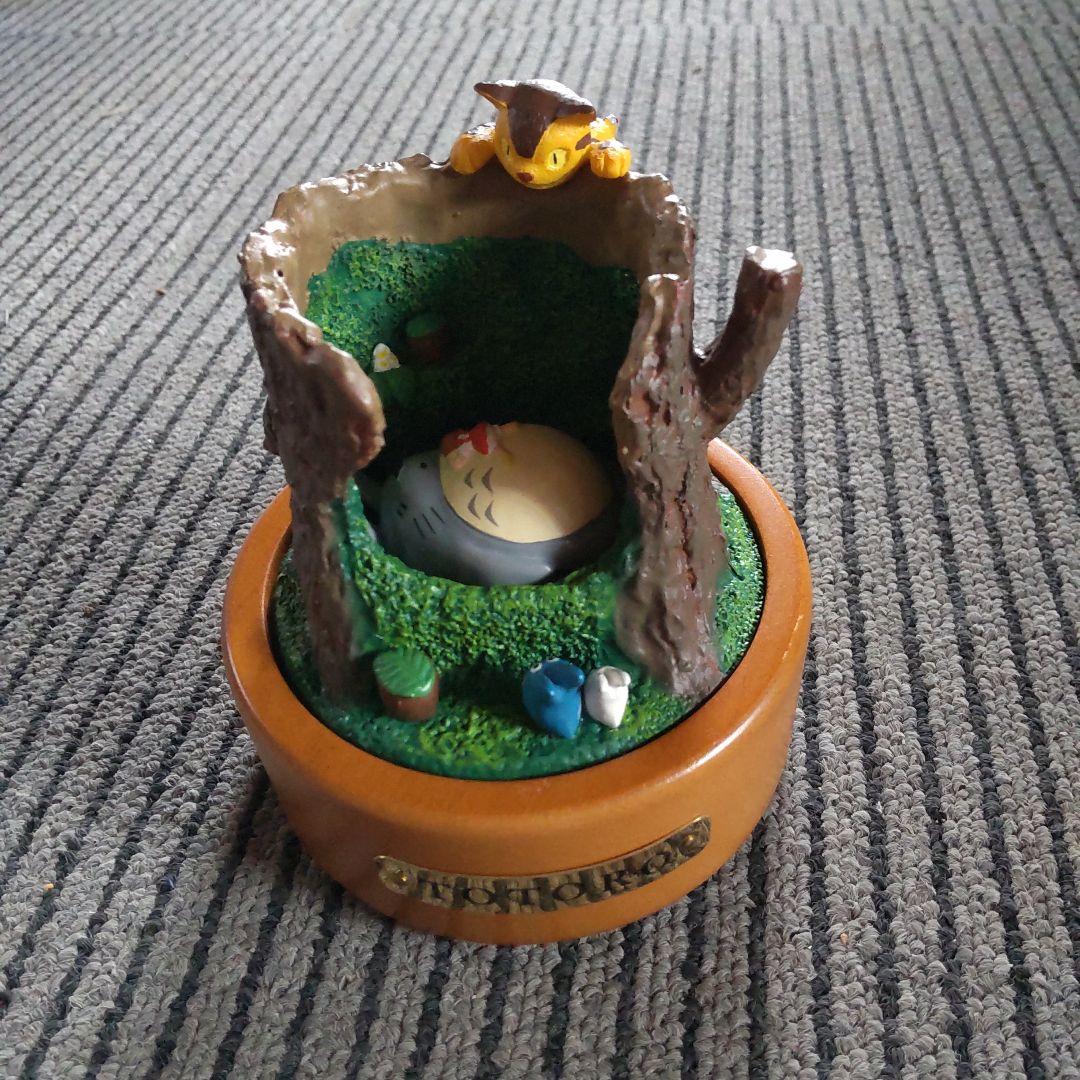 となりのトトロ グーグートトロ オルゴール 希少 ネコバス めいちゃん ジブリ