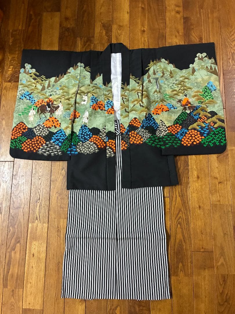 七五三用　男の子の着物（120サイズ）