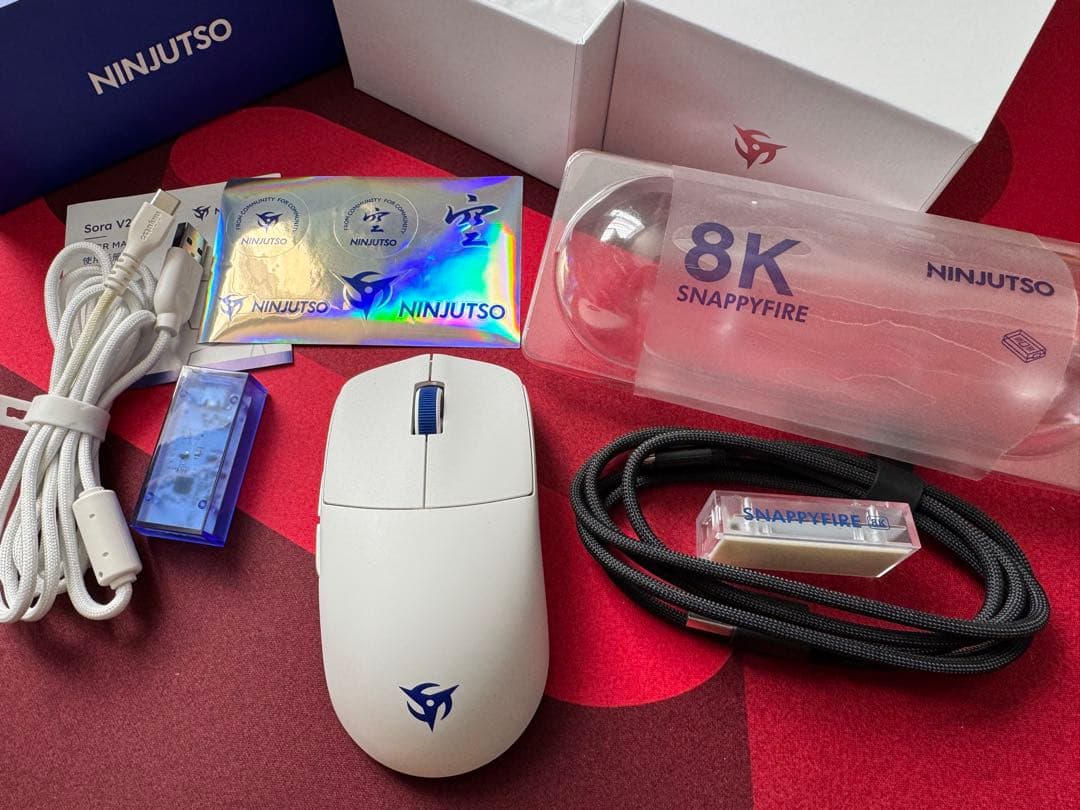 マウス・トラックボール Ninjutso Sora V2 & 8K Snappyfire