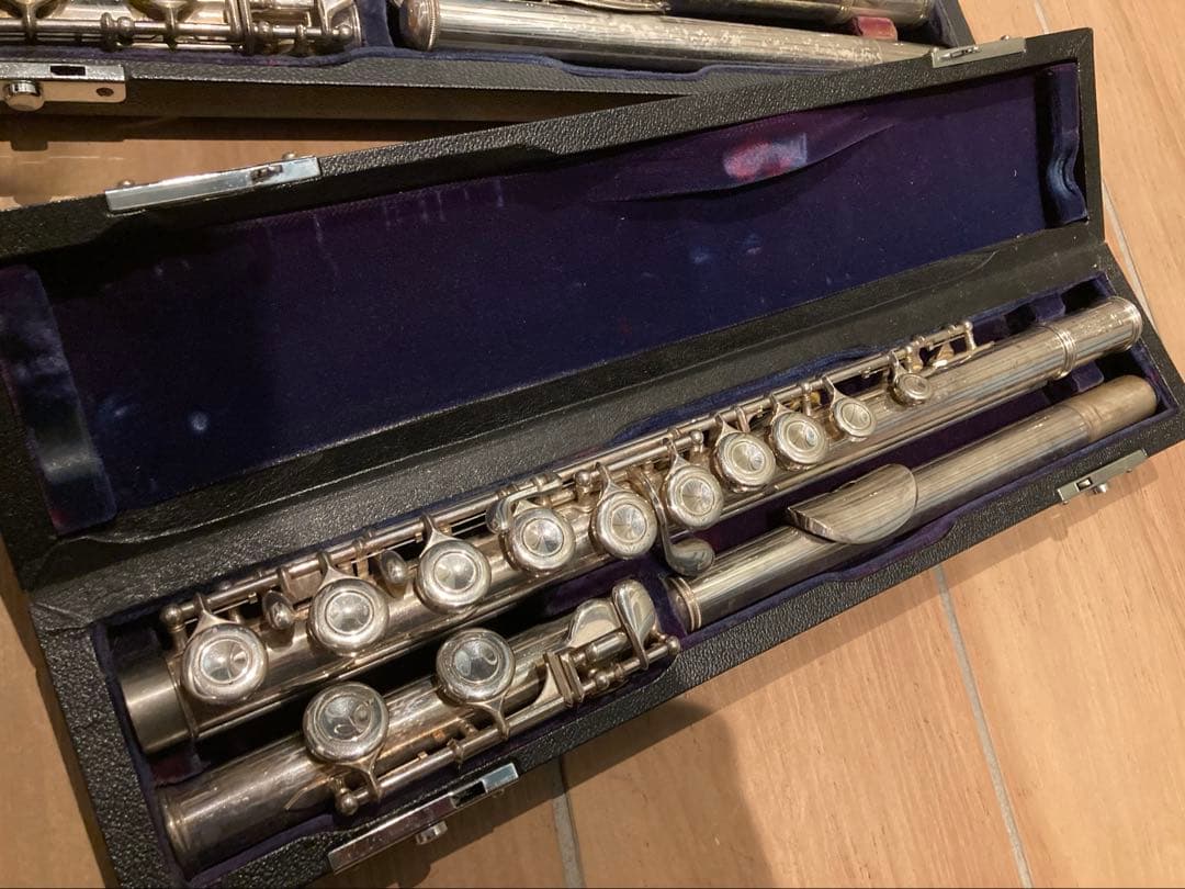 4点セット YAMAHA YSANKYO FLUTE フルート ケース付き