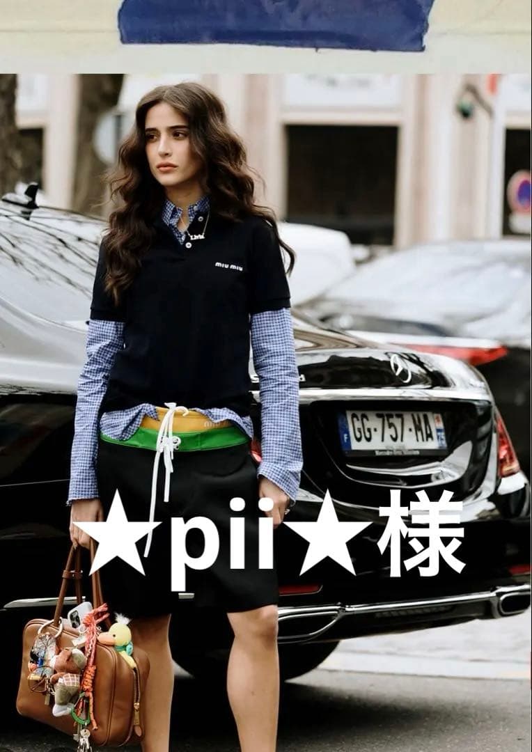 MIUMIU ミュウミュウ　ポロシャツ