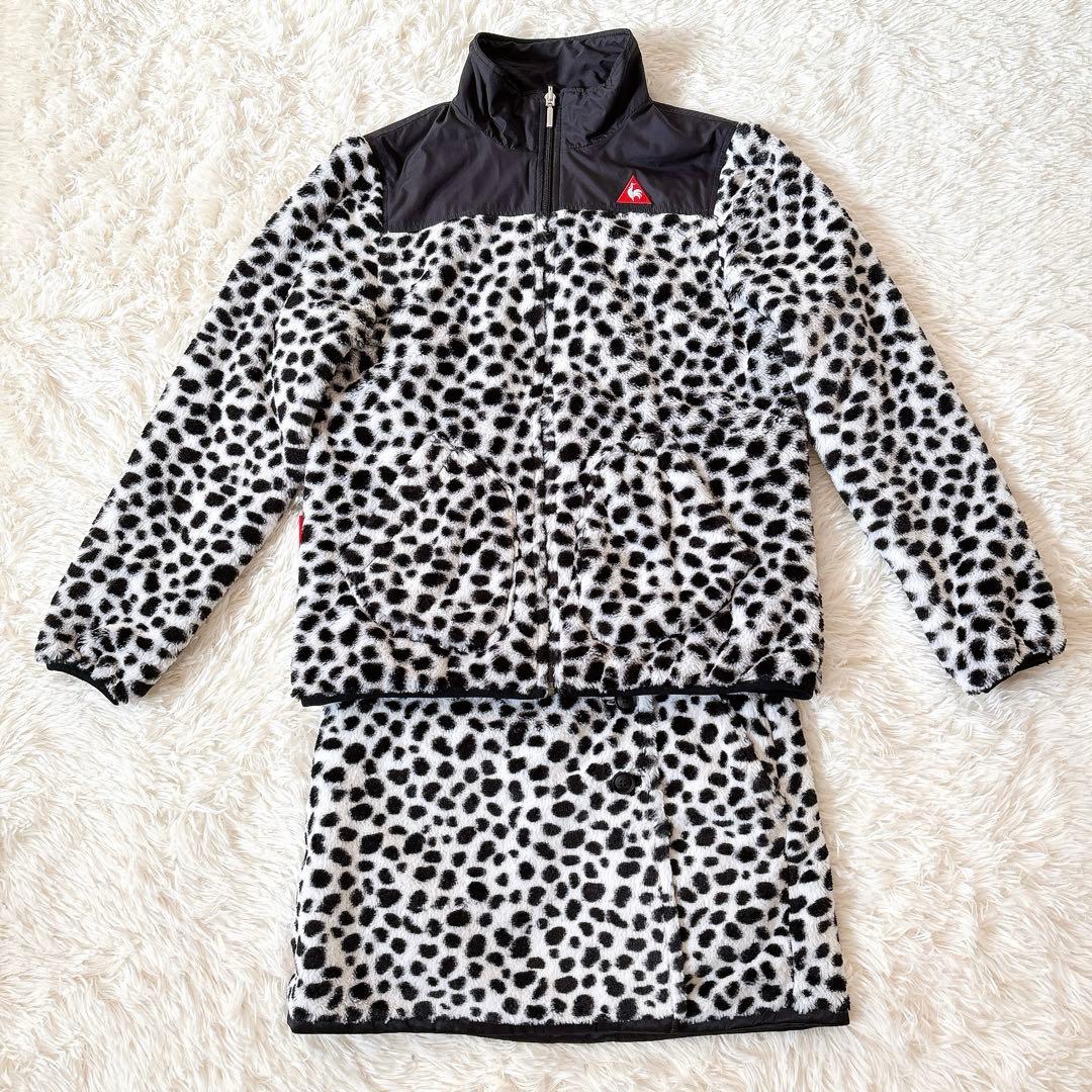 ⭐︎即日発送⭐︎le coq sportif ダルメシアン柄セットアップ　ゴルフ