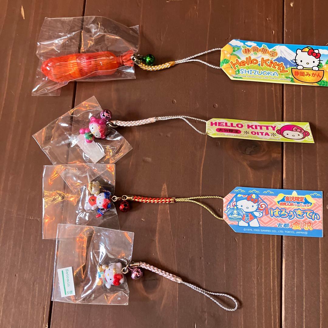 【レアあり】　ご当地ストラップ　ハローキティ 19点セット　根付け