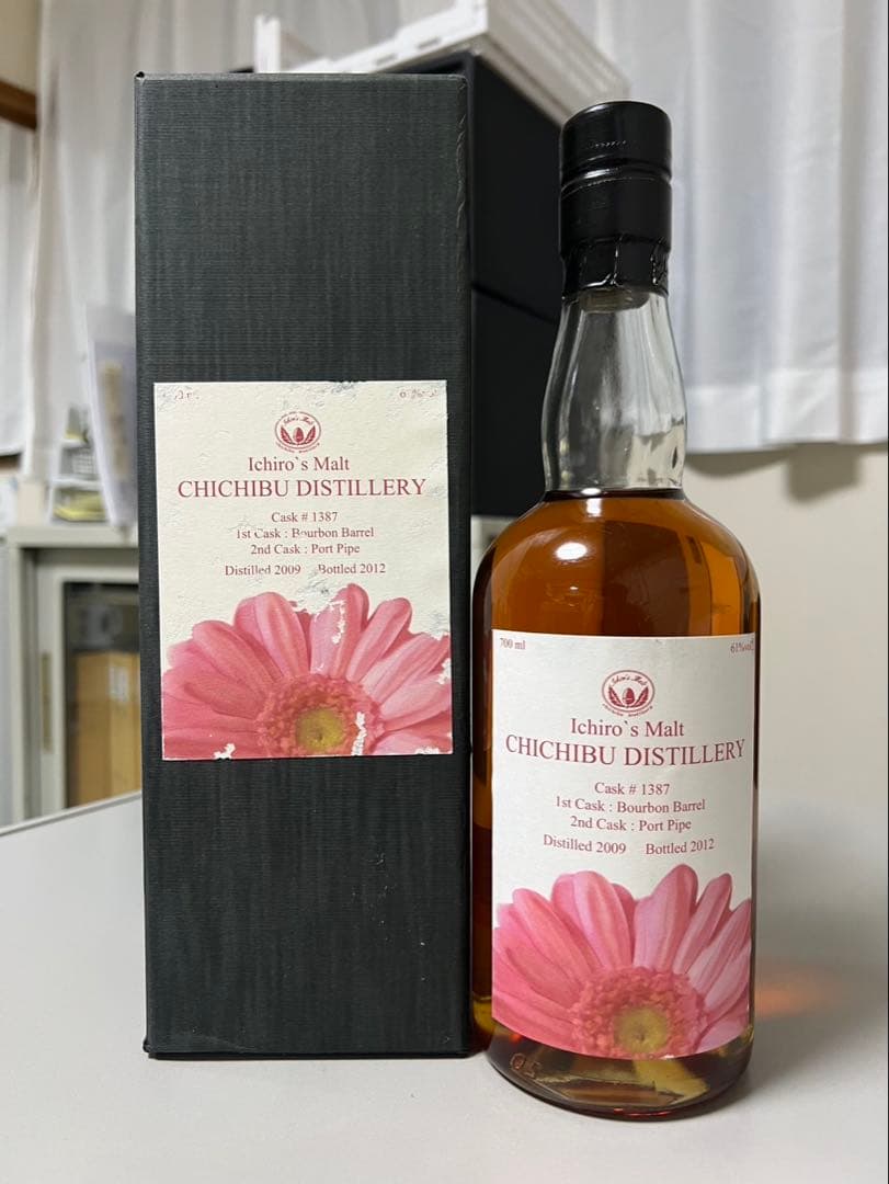 イチローズモルト 2009 秩父蒸溜所　フラワーラベル ポートパイプ 未開封