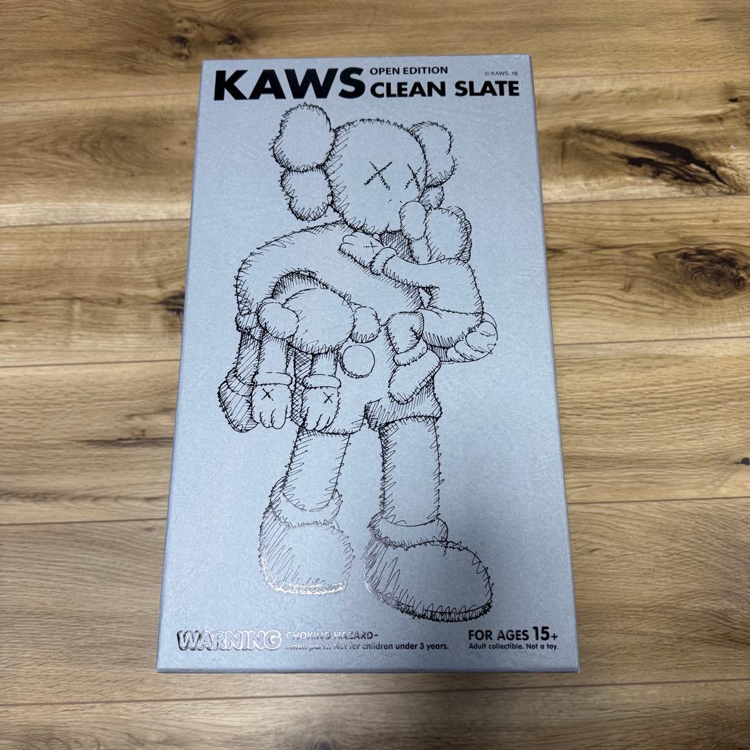 訳あり 新品未開封 KAWS CLEAN SLATE GREY