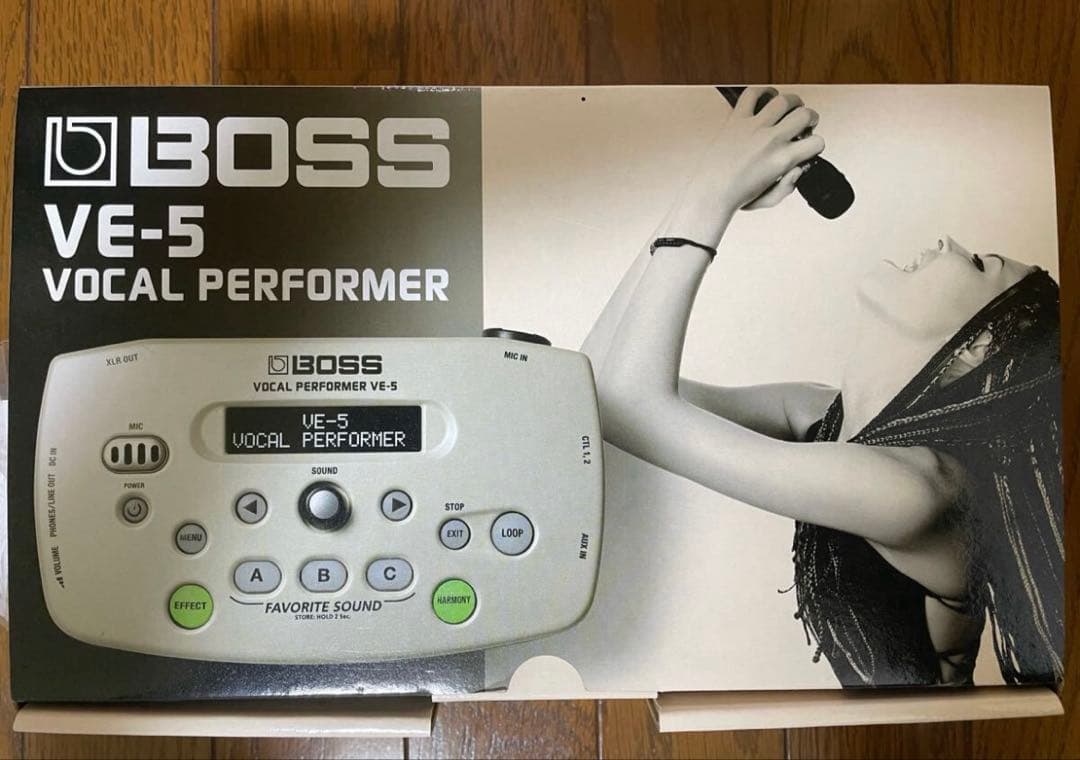 ひ*ん様 BOSS VE-5 ホワイト [VE-5-WH]　ボーカルエフェクター