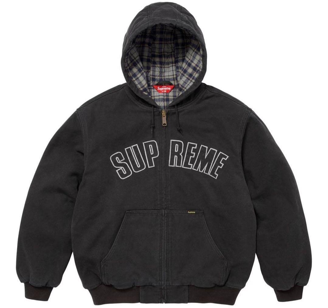 ジャケット・アウター SUPREME Reflective Arc Hooded WorkJacket