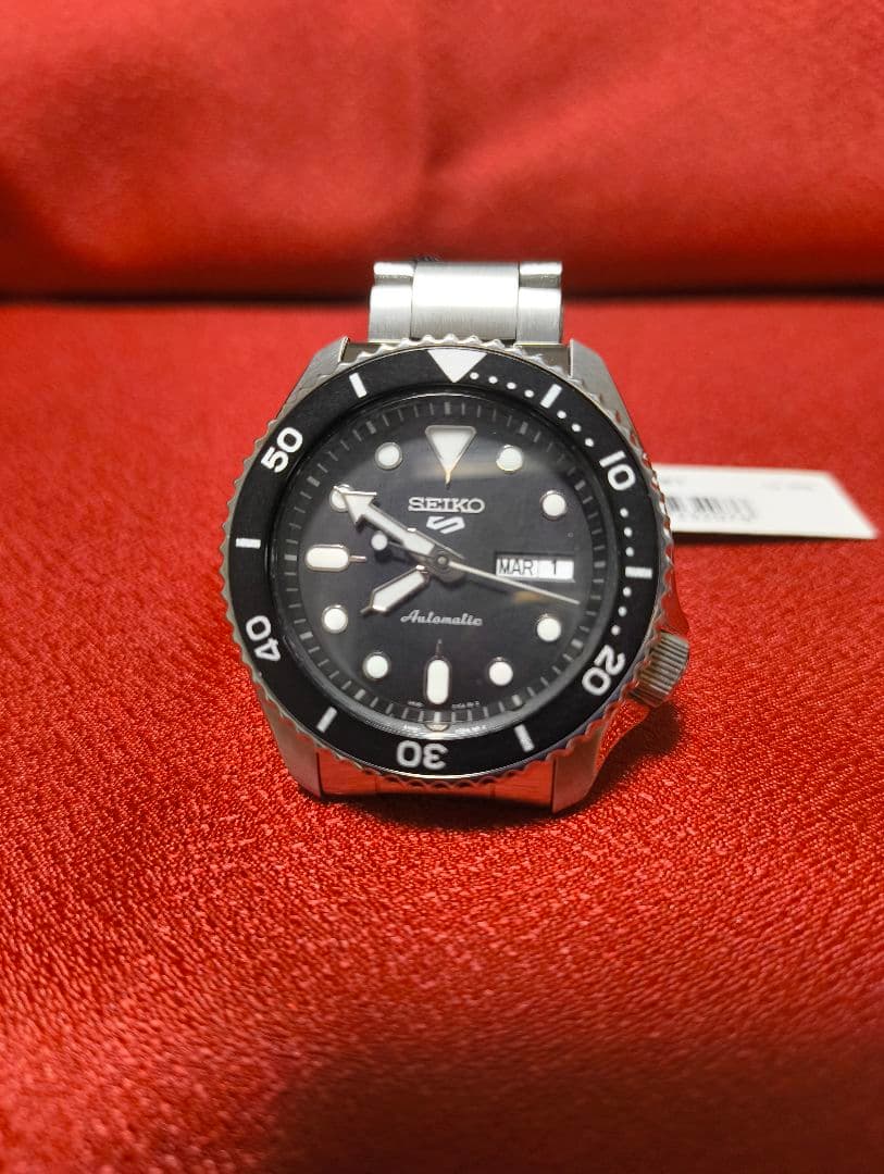 SEIKO/セイコー ５スポーツ 自動巻き デイデイト 裏スケ ウォッチ/腕時計