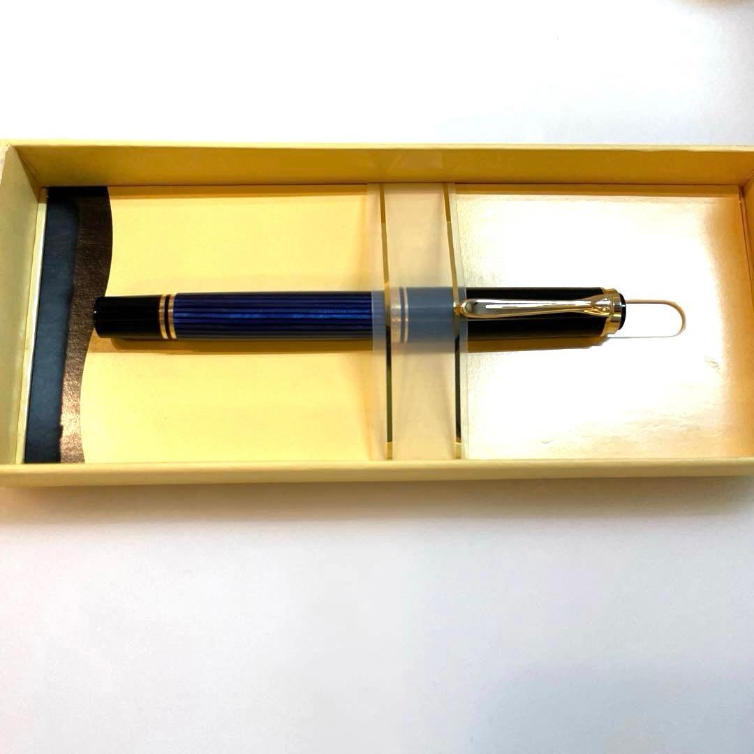 ペリカン　スーベレーン　ローラーボール　R400　ブルーストライプ