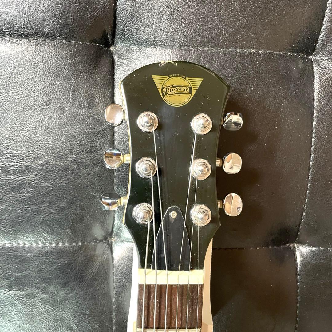 PIGNOSE PGG-200 ケース付き保護フィルムまま アンプ内蔵ミニギター