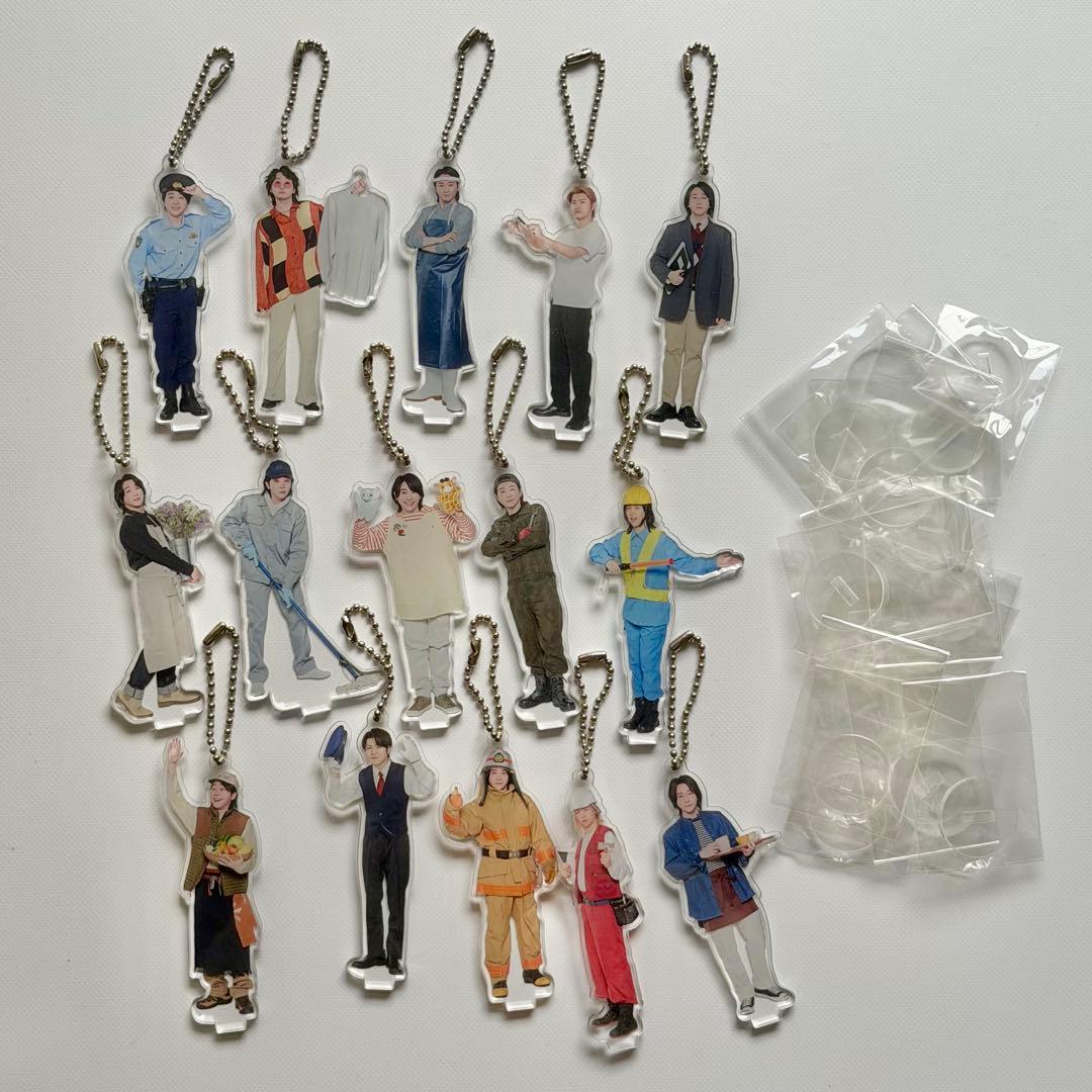 Mrs. GREEN APPLE ライラック アクスタキーホルダー 15個セット