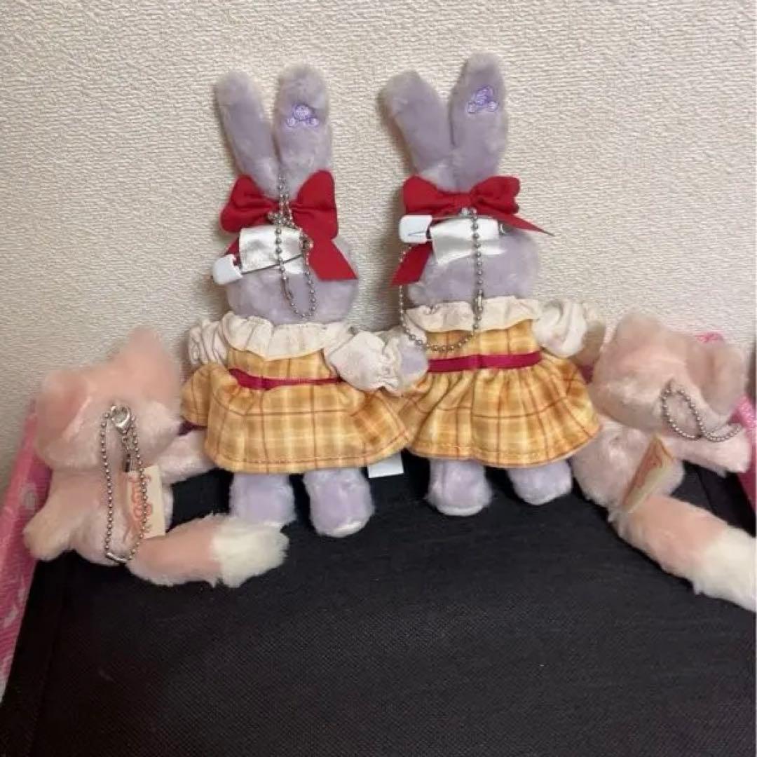 人気限定品有りダッフィーフレンズ ステラルーとリーナベル 各2点