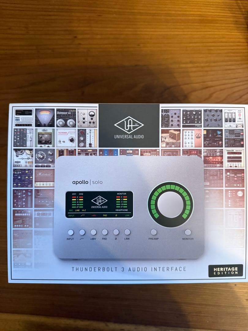 DTM・DAW UNIVERSAL AUDIO APOLLO SOLO Thunderbolt