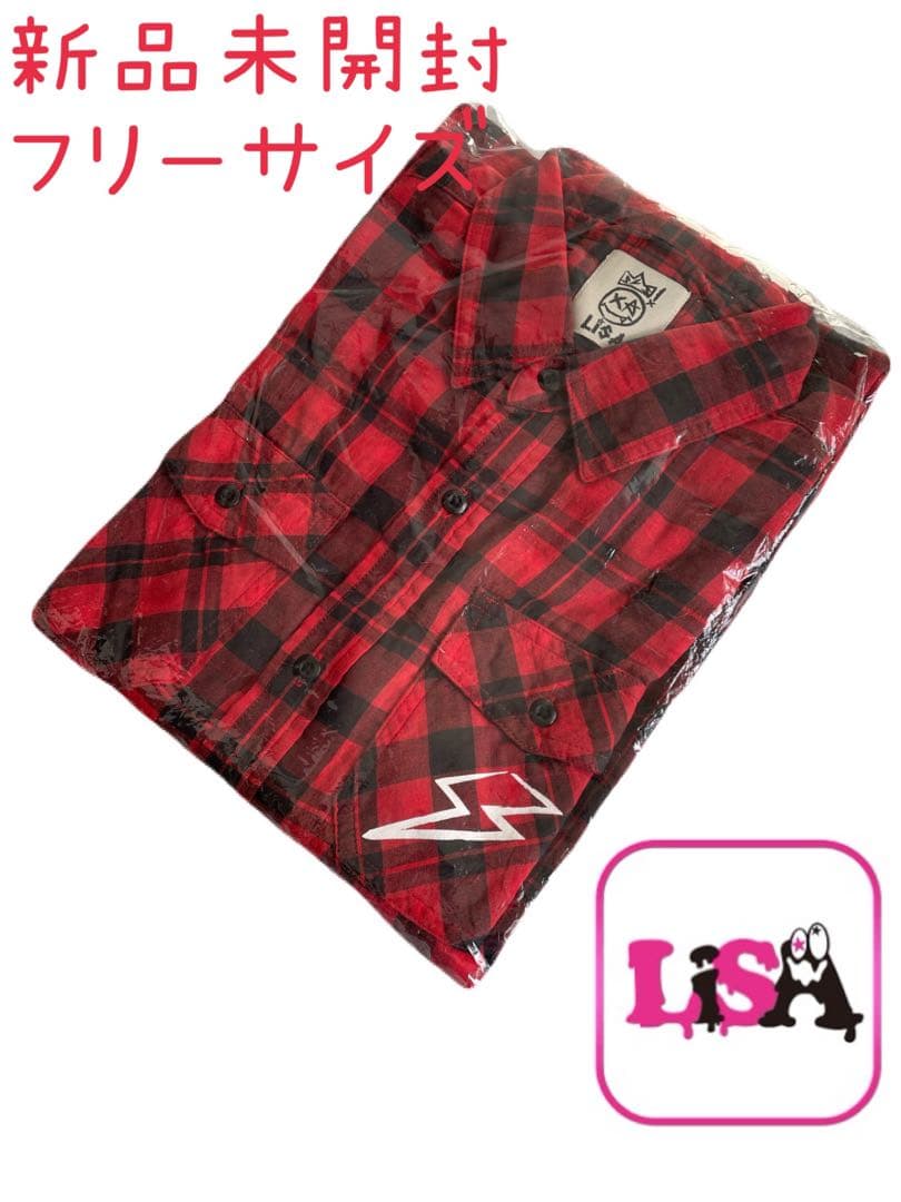 新品未開封　LiSA Hi! FiVE LiSAっ子チェックシャツ