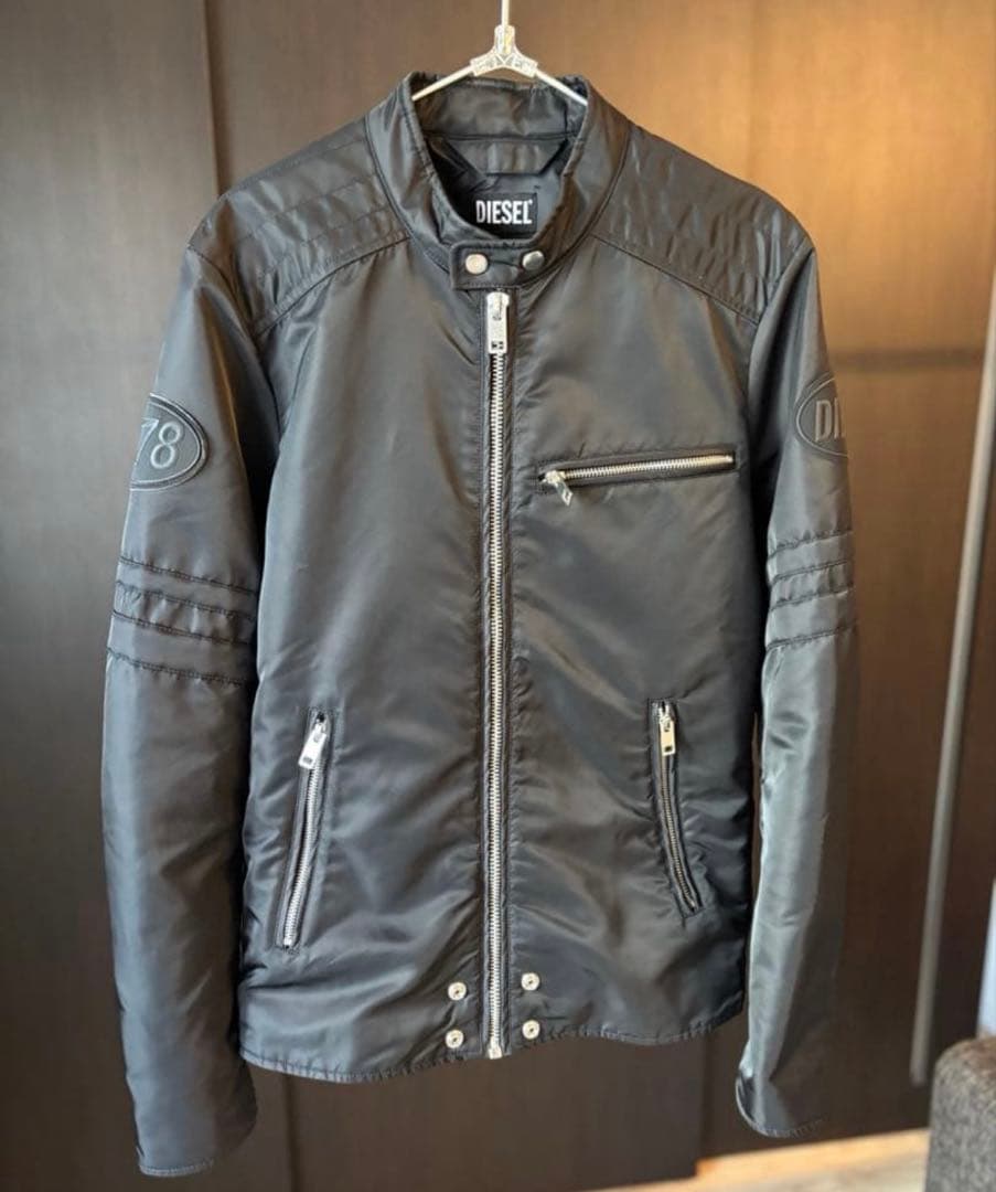 DIESEL 池田エライザ着用モデル シングルライダースジャケット