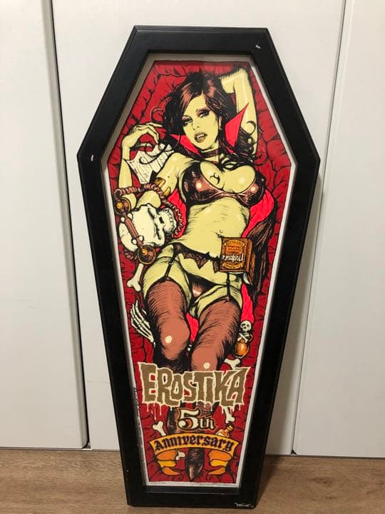 ロッキンジェリービーン　EROSTIKA5周年記念　シルクポスター　激レア