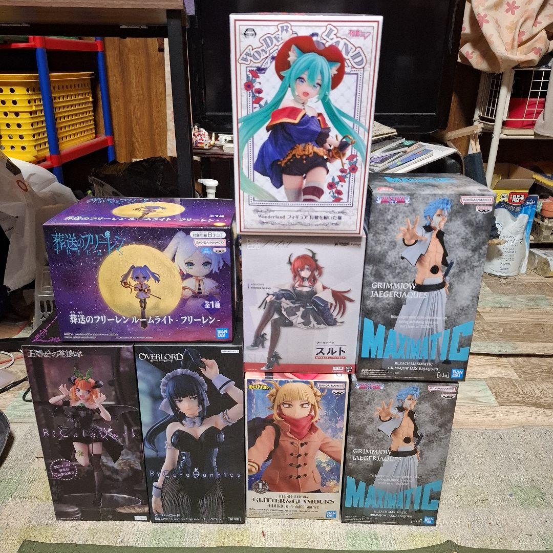 最新プライズフィギュア８点セットまとめ売り