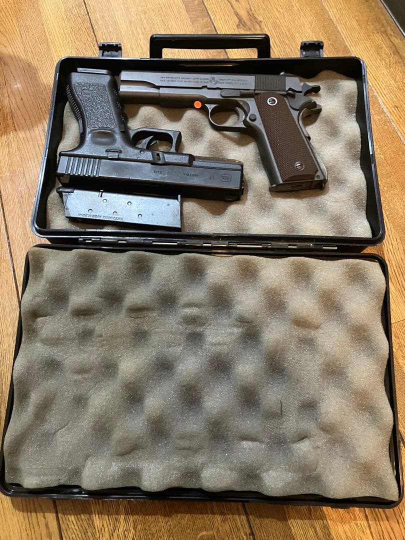 ガスガン ケース付き ジャンク品 マルイ