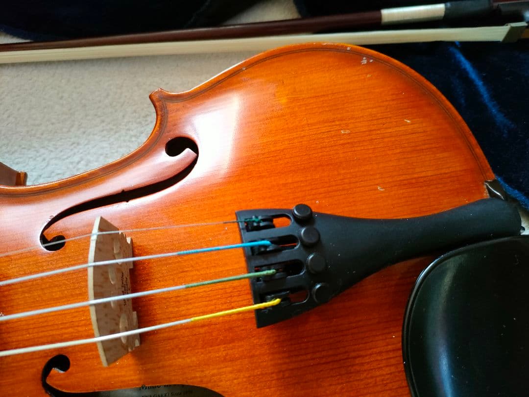 恵那バイオリン 　ケース付き　4分の3