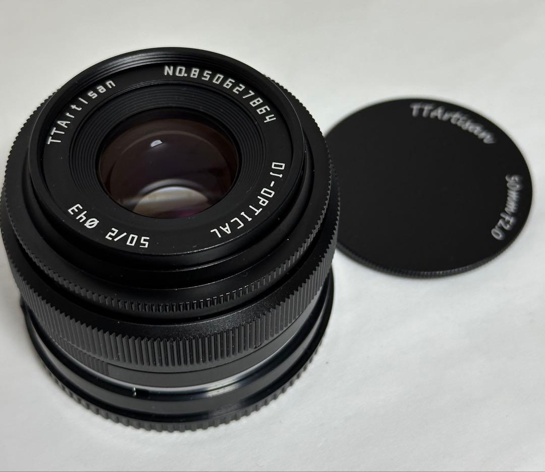 TTArtisan 50mm F2 Sony Eマウント　単焦点レンズ