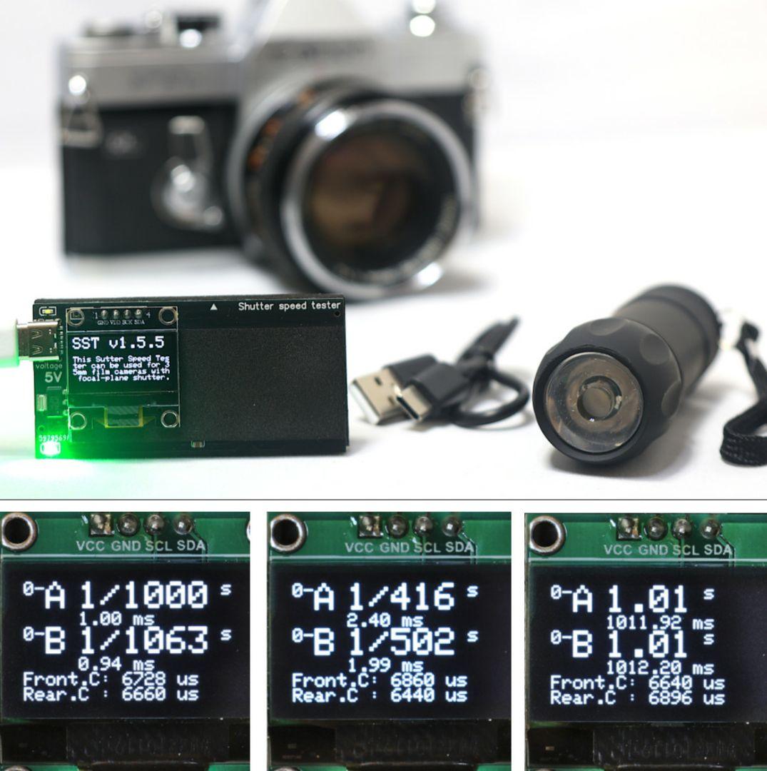 シャッタースピードテスターMini／フォーカルプレーン×35mmフイルムカメラ用