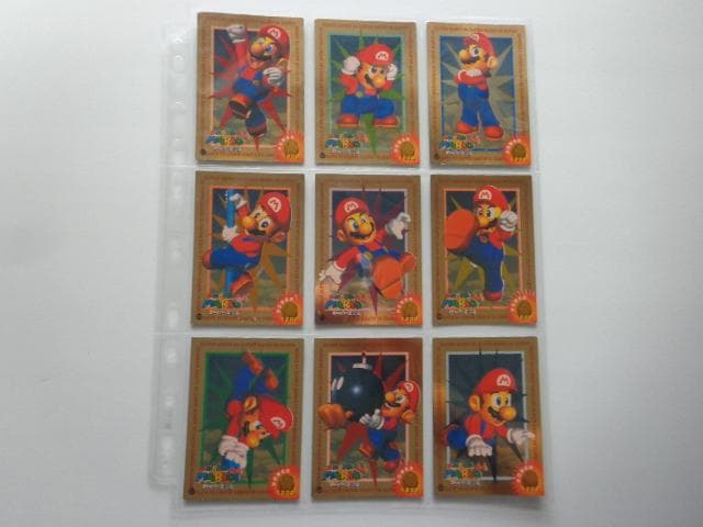 【フルコンプ】スーパーマリオコレクション トレーディングカード