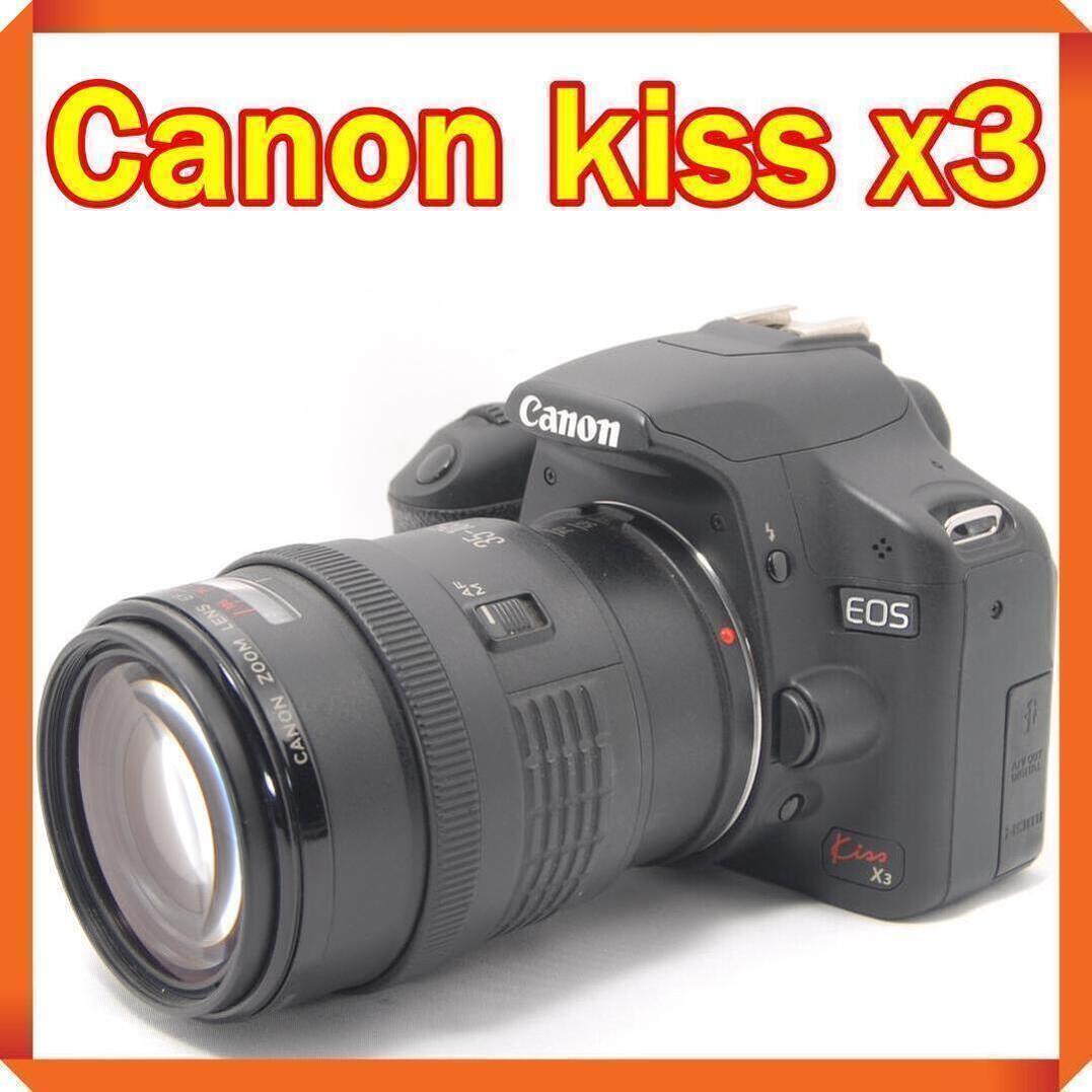 少シャッター数4105回！ Canon EOS kiss x3 動画機能搭載♪