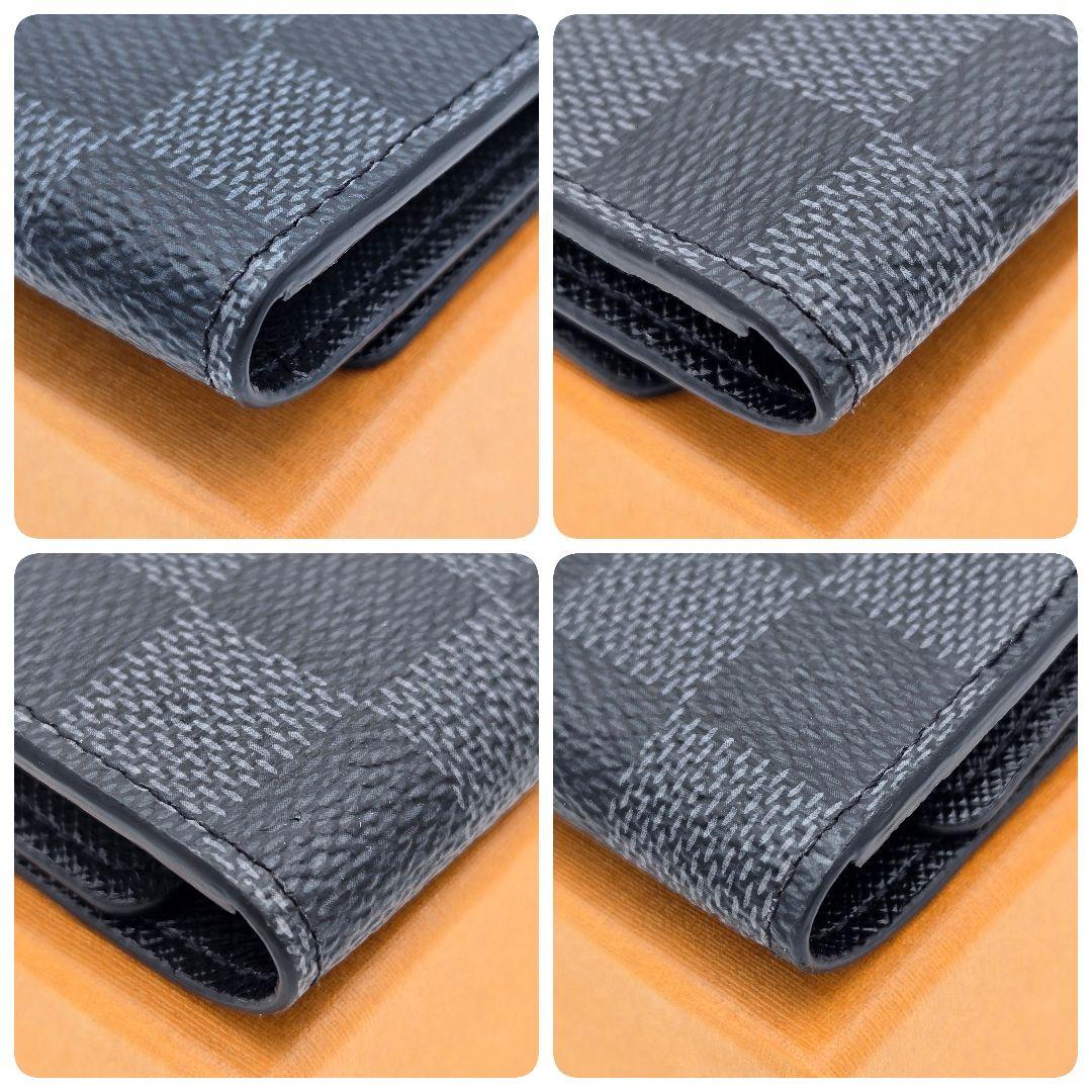 【美品】ルイヴィトン ミュルティクレ6 ダミエグラフィット キーケース 6連