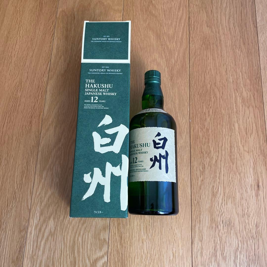白州 12年 シングルモルトウイスキー 700mlサントリー新品未開封品未使用