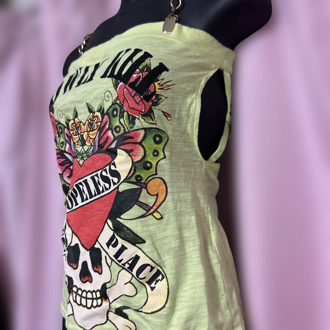 d.i.a スカル　チューブトップ